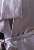 Satin Waterfall Waist Tie Vest