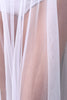 Brief Underlay Semi-Sheer Mesh Midi Skirt