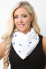 Polka Dot Whale Lightweight Scarf
