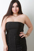 Stretchy Corset Back Tube Top