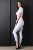 Grommets Corset Lace-Up Jumpsuit