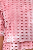 Tie Dye Distressed Holes Hooded Crop Top