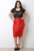 Floral Lace Short Sleeve Bodysuit
