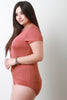 Eyelets Lattice Bodysuit