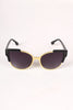 Tinted Retro Clubmaster Sunglasses