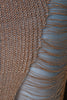 Metallic Knit Distress Side Longline Vest Top