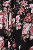 Floral Side Vent Longline Kimono